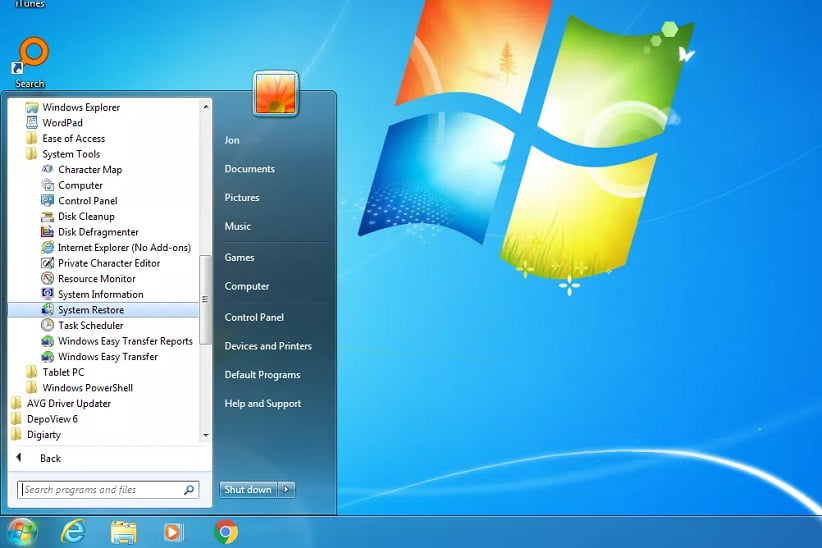 System Restore in Windows / آموزش استفاده از System Restore