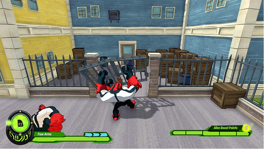 داستان بازی Ben 10 Power Trip