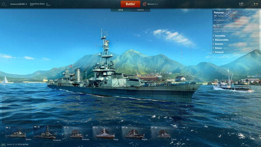 نمرات بازی world of warships