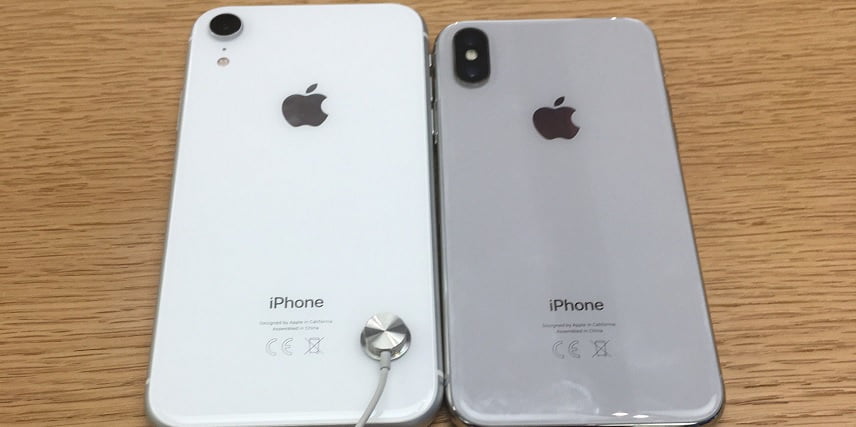 مقایسه iPhone X با iPhone XR