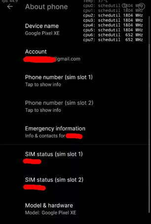 گوشی Google pixel XE / گوشی گوگل پیکسل XE
