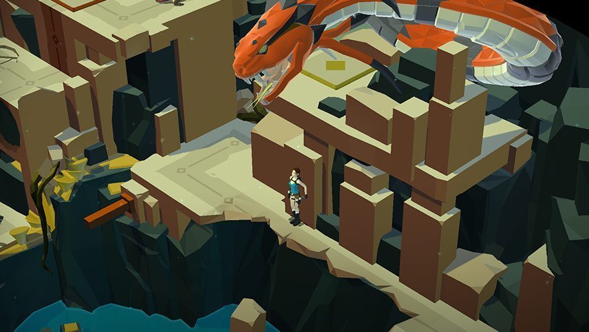 دانلود بازی Lara Croft Go / دانلود بازی لارا کرافت برای کامپیوتر