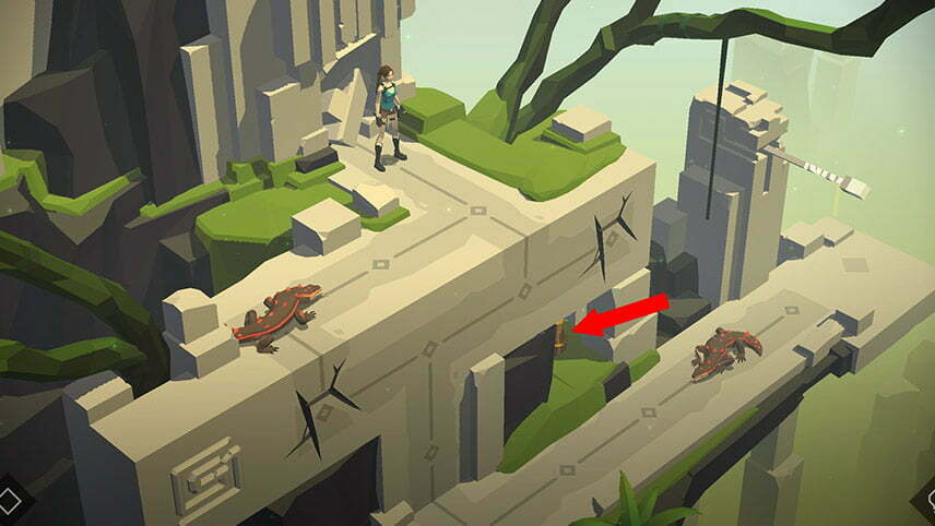 بازی موبایل Lara Croft GO