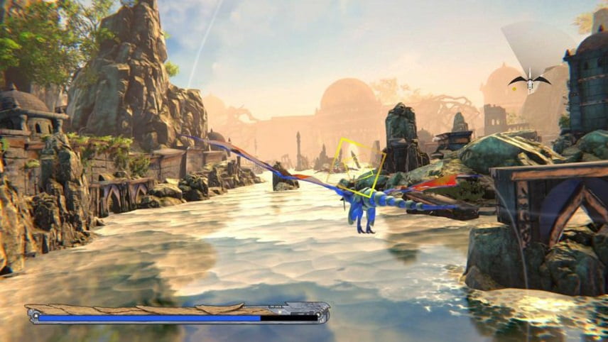 Panzer Dragoon Remake Gameplay