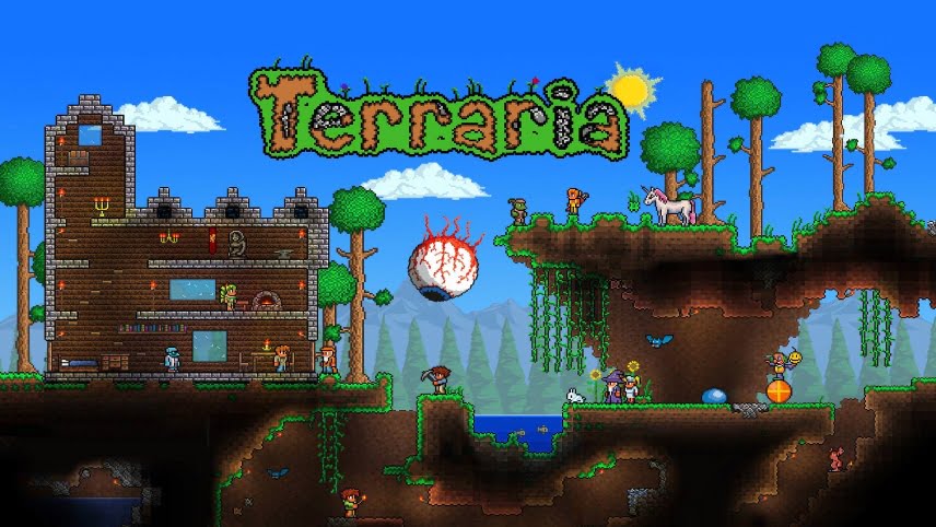 بازی های پرفروش پی سی - بازی Terraria