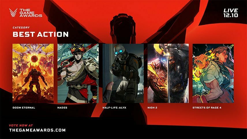 برندگان جوایز The Game Awards 2020