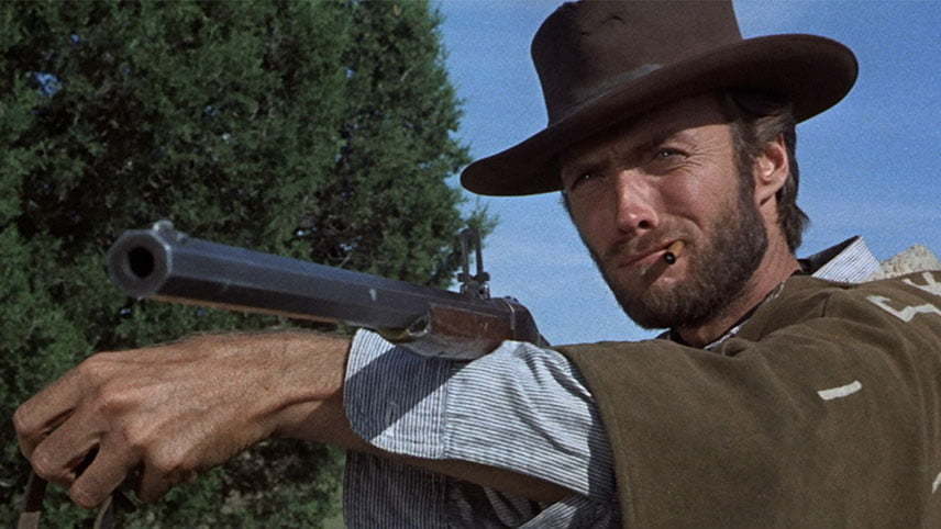 لیام نیسون در فیلم The Good, the Bad and the Ugly
