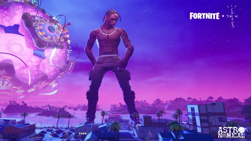Travis Scott and Fortnite