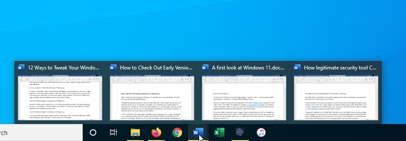 taskbar کامپیوتر / تنظیمات تسکبار ویندوز 10