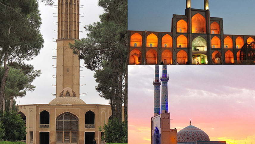 جاهای دیدنی یزد