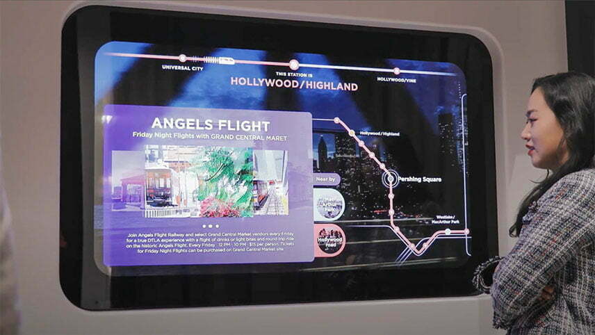 Transit: 55-inch Transparent OLED
