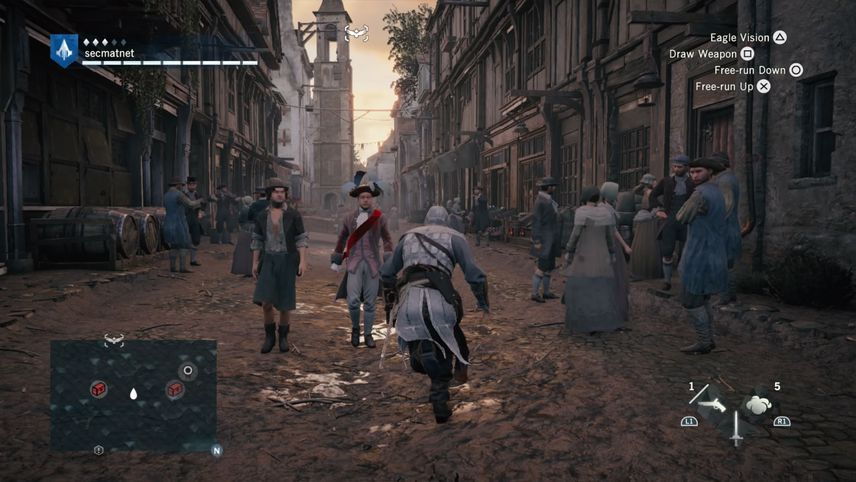 ترینر بازی Assassin's Creed Unity