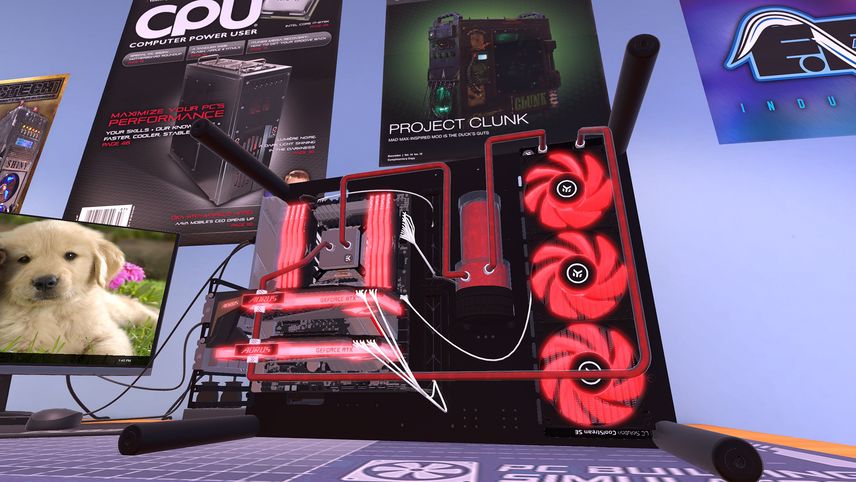 آموزش بازی PC Building Simulator / نقد و بررسی بازی شبیه ساز ساخت کامپیوتر