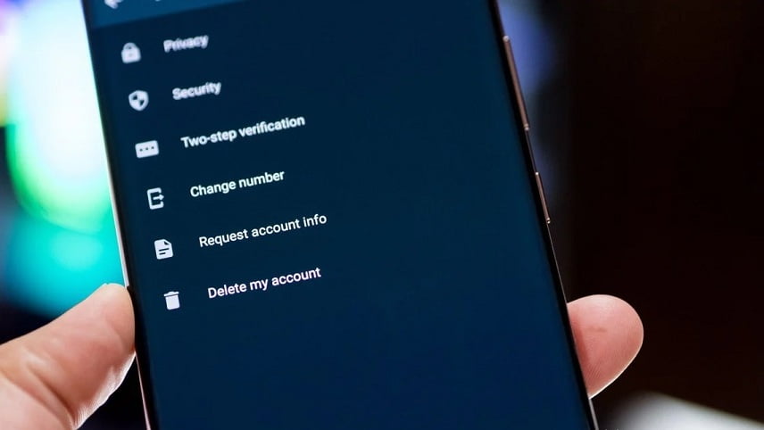 whatsapp delete account / حذف حساب کاربری واتساپ