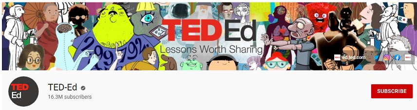 بهترین کانال یوتیوب دنیا - TED-Ed