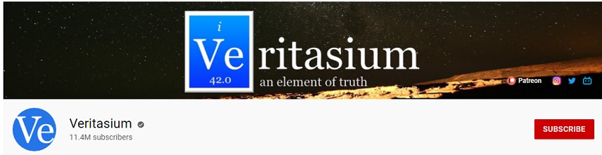 بهترین کانال یوتیوب دنیا - Veritasium