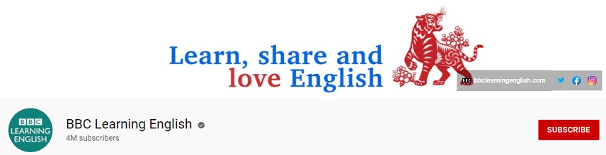 پرطرفدار ترین کانال یوتیوب - کانال BBC Learning English