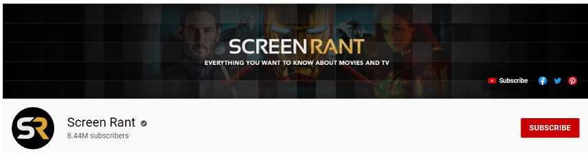 بهترین کانال های یوتیوب - ScreenRant