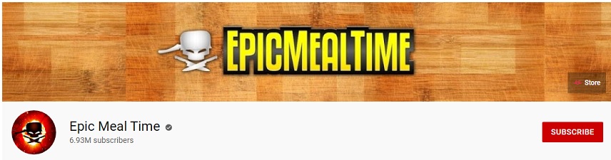پرطرفدار ترین کانال یوتیوب - Epic Meal Time