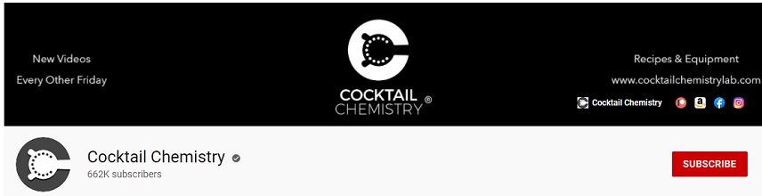 بهترین کانال یوتیوب دنیا - Cocktail Chemistry