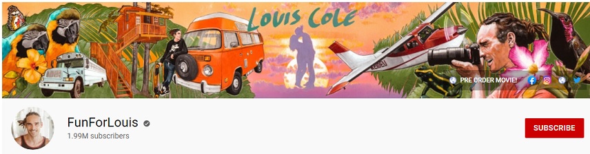 بهترین کانال های یوتیوب - Fun For Louis
