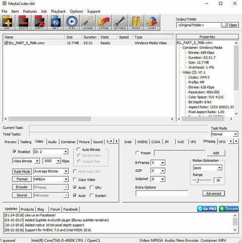convert wmv file to mp4 / تبدیل فایل WMV به MP4