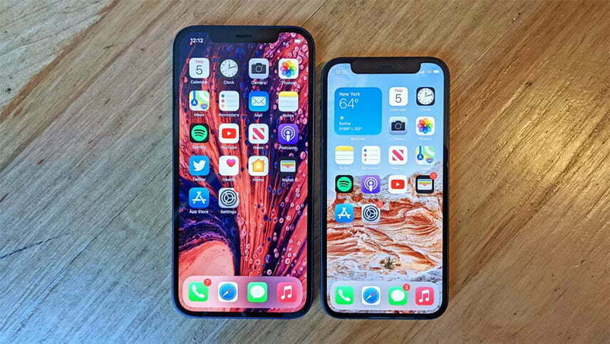 مقایسه دو گوشی اپل آیفون 12 با اپل آیفون 12 مینی/iPhone-12-vs-iPhone-12-mini.2