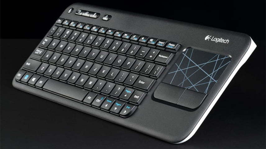 بهترین کیبوردهای بی سیم 2021 - کیبورد بی سیم لاجیتک کی400 (Logitech K400)
