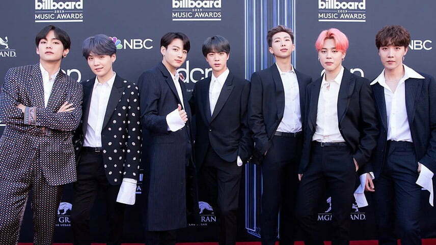 گروه BTS / پرفروش ترین هنرمندان سال 2020
