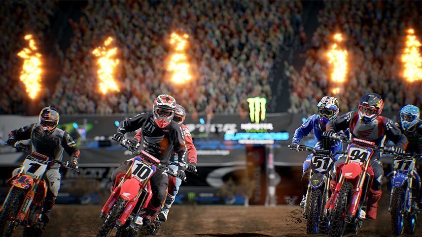 بازی موتور سواری Monster Energy Supercross 4 / بازی Monster Energy Supercross 4 برای کامپیوتر