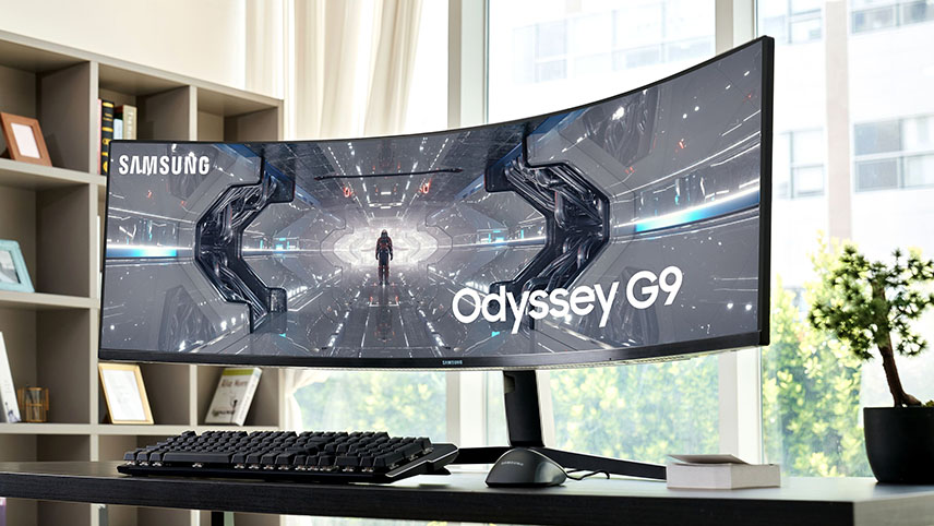 برترین مانیتورهای 2021 - مانیتور سامسونگ Odyssey G9