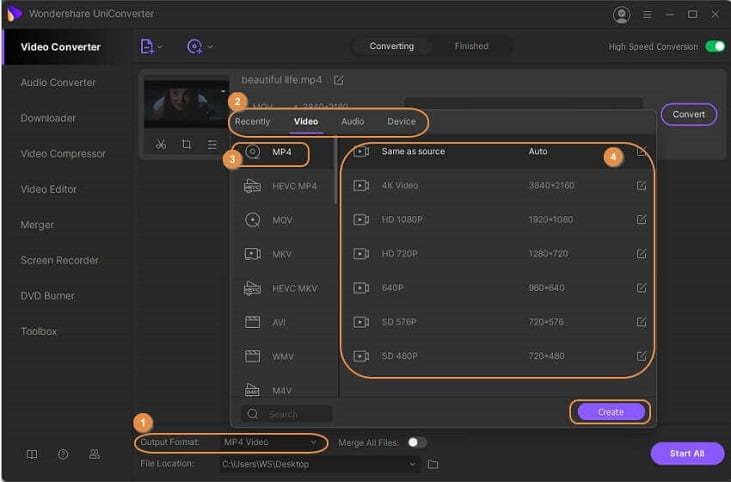 convert mov to mp4 / تبدیل فرمت MOV به mp4