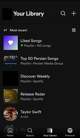 آموزش برنامه اسپاتیفای / کار با اپلیکیشن Spotify