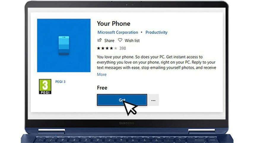 قابلیت link to windows