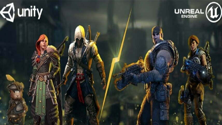 مقایسه Unity و Unreal Engine
