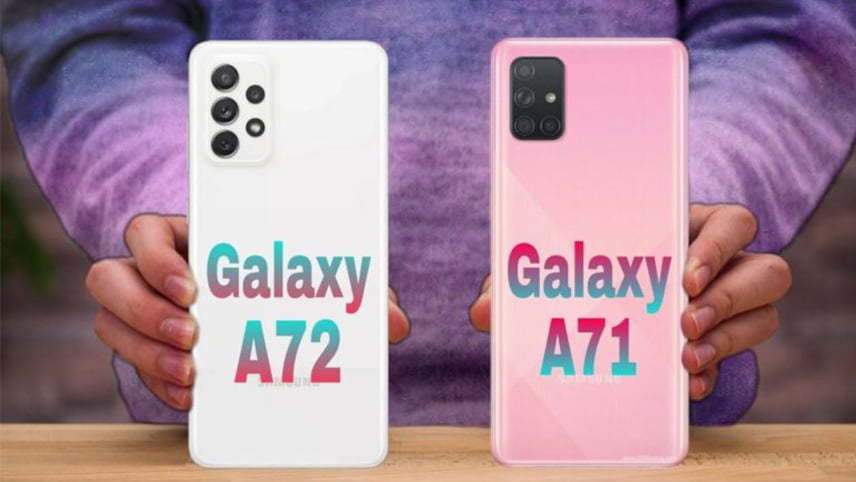 مقایسه گوشی سامسونگ a71 با a51