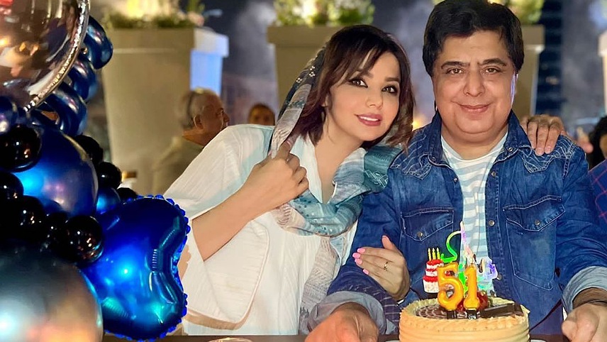 رضا شفیعی جم و خواهرش / رضا شفیعی جم و همسرش