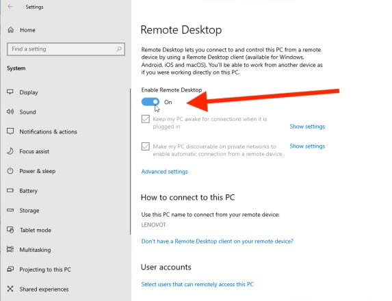 Remote Desktop / کنترل کامپیوتر با موبایل