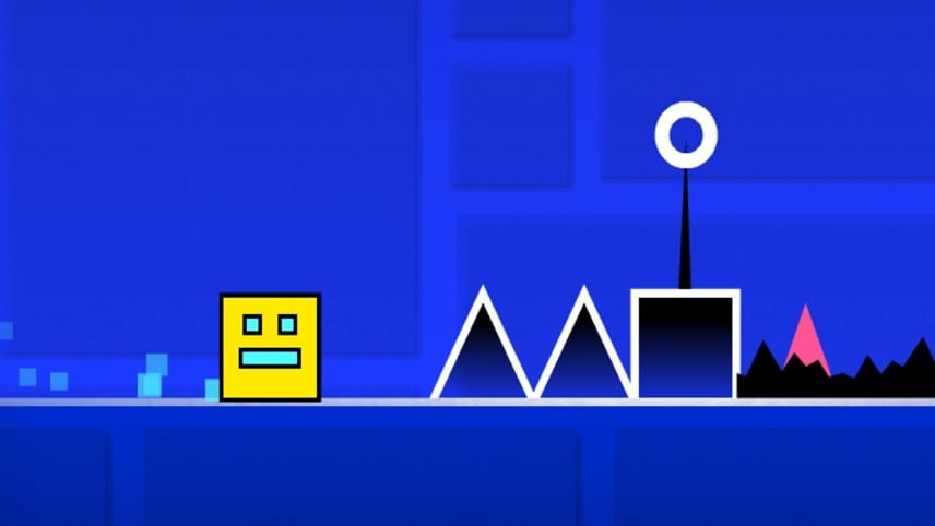 بازی موبایل Geometry Dash/ بازی جئومتری دش/ گرافیک بازی Geometry Dash