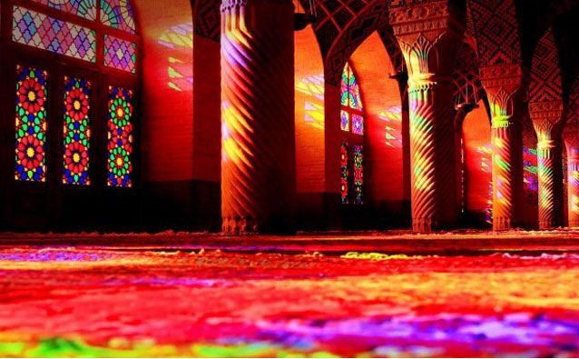شیشه رنگی میوند گلس