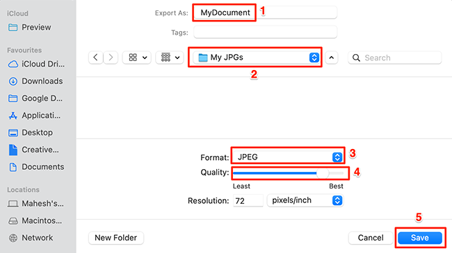 آموزش تبدیل PDF به عکس