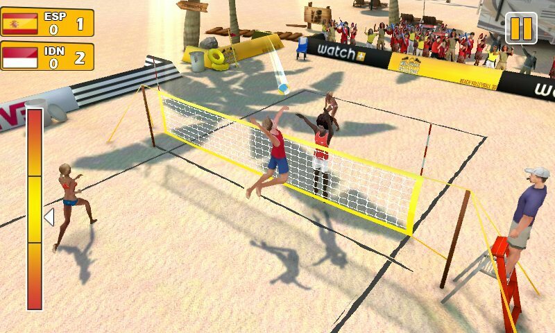 بازی والیبال ساحلی - بازی والیبال اندروید - Beach Volleyball 3D