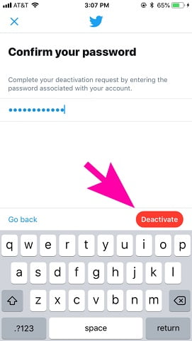 How to delete twitter account / پاک کردن اکانت توییتر