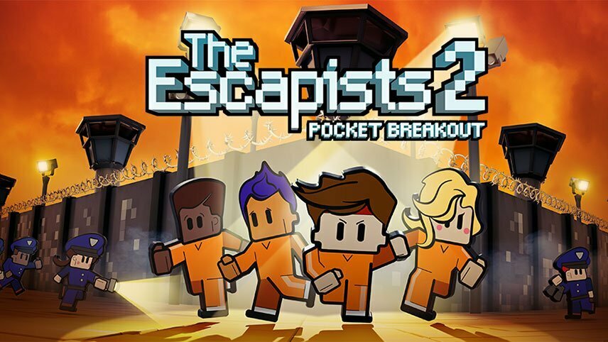 بازی دونفره گوشی - بازی The Escapists 2: Pocket Breakout