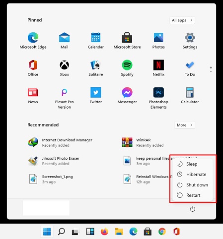 تنظیمات هایبرنیت ويندوز / فعال كردن hibernate ويندوز