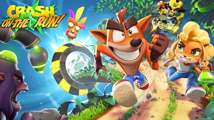 بازی پسرانه Crash Bandicoot: On the Run - بهترین بازی پسرانه