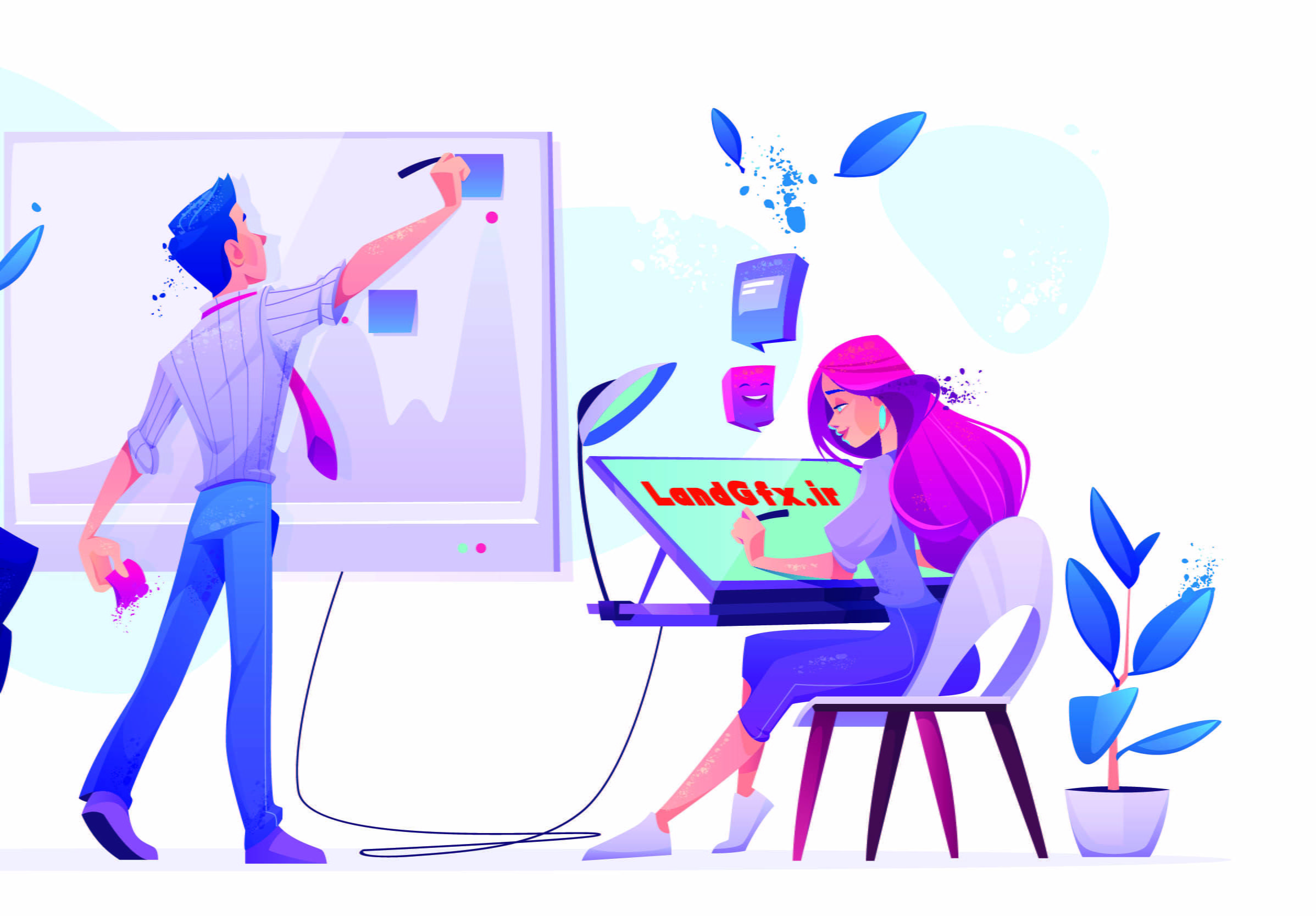 دانلود طرح لایه باز ایلاستریتور