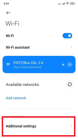 وای فای دایرکت / برنامه وای فای دایرکت