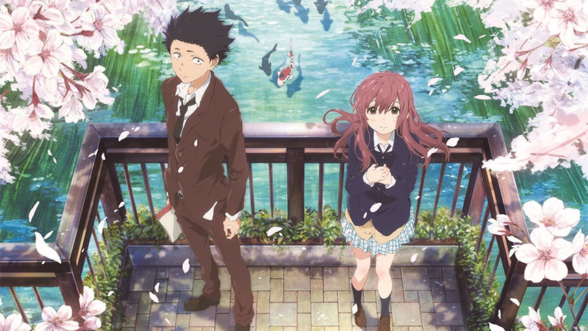 انیمه های سینمایی رمانتیک A Silent Voice / انیمه های احساسی ژانر عاشقانه