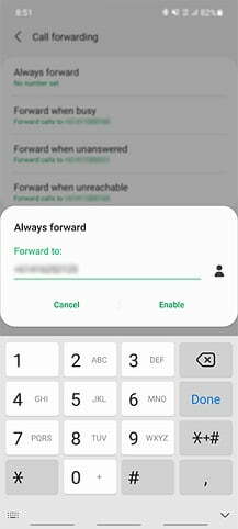 دایورت تلفن ثابت / کد لغو دایورت